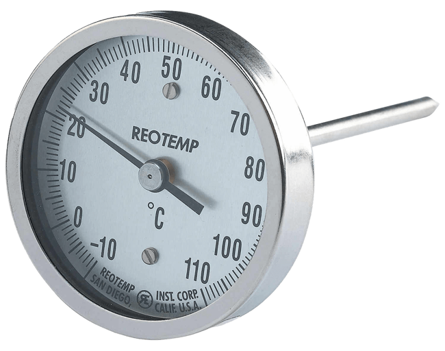 Reotemp OEM Dial Bimetal Thermometer